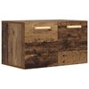 vidaXL Armario de Pared Madera envejecida 60 x 36,5 x 35 cm