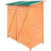 vidaXL Caseta de jard&iacute;n de madera para herramientas trastero grande