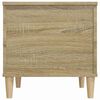 vidaXL Mesa de centro madera contrachapada roble Sonoma 60x44,5x45 cm