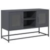 vidaXL Mueble para TV de acero gris antracita 100,5x39x60,5 cm