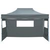 vidaXL Carpa de Fiesta Antracita 291 x 431 x 315 cm Tela Oxford
