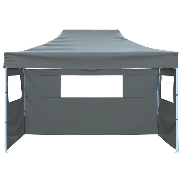 vidaXL Carpa de Fiesta Antracita 291 x 431 x 315 cm Tela Oxford