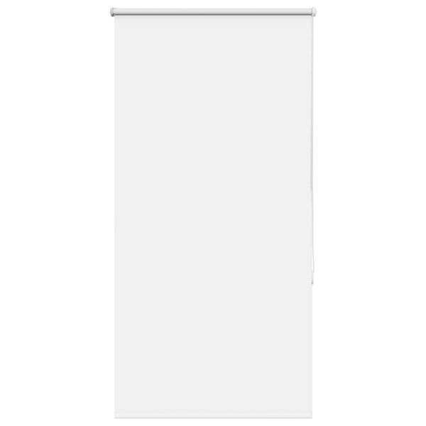 vidaXL Estor Enrollable Opaco Blanco 85x130 cm Tela Ancho 80,7 cm