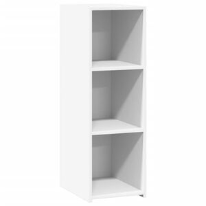 vidaXL Aparador madera de ingenier&iacute;a blanco 30x41x93 cm