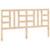 vidaXL Cabecero de cama madera maciza de pino 186x4x100 cm