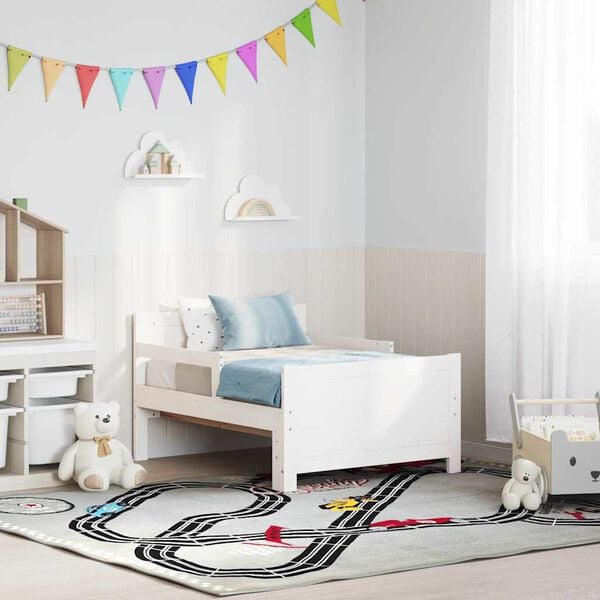 vidaXL Cama extensible para niños Otro Blanco 80 x 130 / 165 / 200 cm