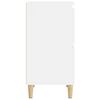 vidaXL Aparadores 3 uds madera contrachapada blanco 60x35x70 cm