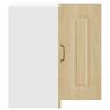 vidaXL Armario de cocina de esquina de pared Kalmar roble sonoma