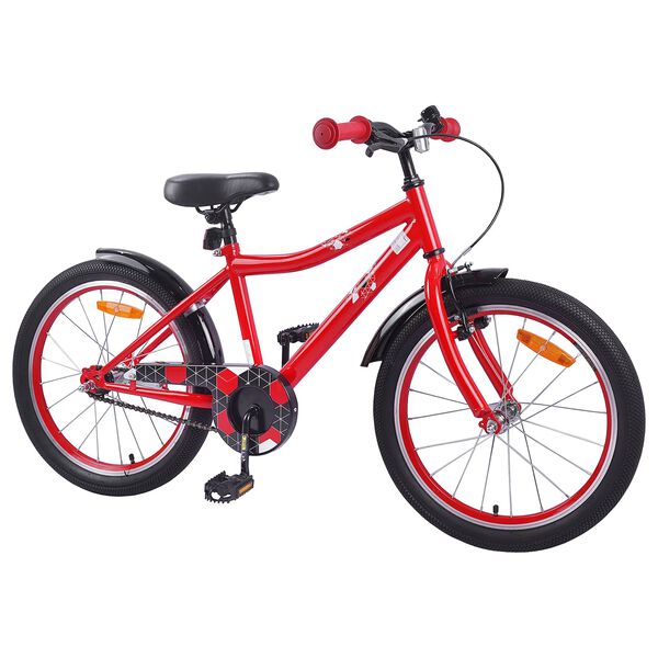 vidaXL Bicicleta Infantil 20 Pulgadas para 6-11 a&ntilde;os Rojo