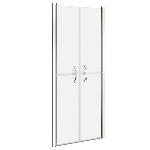 vidaXL Puerta de ducha ESG esmerilado 86x190 cm