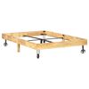 vidaXL Estructura de cama de madera maciza de mango 120x200 cm