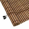 vidaXL Estor enrollable Marr&oacute;n 100 x 160 cm Bamb&uacute;