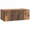 vidaXL Mueble de TV de pared 78,5 x 41 x 30 cm Madera envejecida