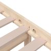 vidaXL Estructura cama individual sin colch&oacute;n madera maciza 90x190 cm