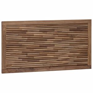 vidaXL Cabecero de Cama Natural Madera de teca maciza
