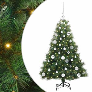 vidaXL &Aacute;rbol de Navidad artificial con 150 LED Verde 120 cm PE y PVC