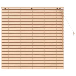 vidaXL Persiana veneciana Aspecto de roble 130 x 130 cm 35 mm