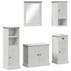 vidaXL Juego de muebles de ba&ntilde;o con caj&oacute;n VIGO 5 pcs antiguo