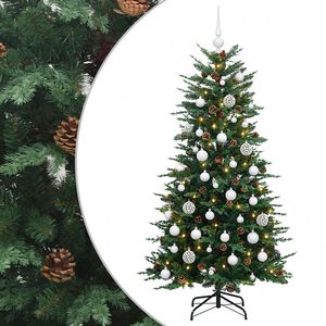 vidaXL &Aacute;rbol de Navidad artificial con bolas 150 cm 150 LED