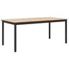vidaXL Mesa de Comedor Natural 140 x 80 x 75 cm Madera de pino macizo