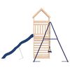 vidaXL Parque infantil de exterior madera maciza de pino
