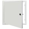 vidaXL Panel de acceso 33 x 33 x 3 cm Acero