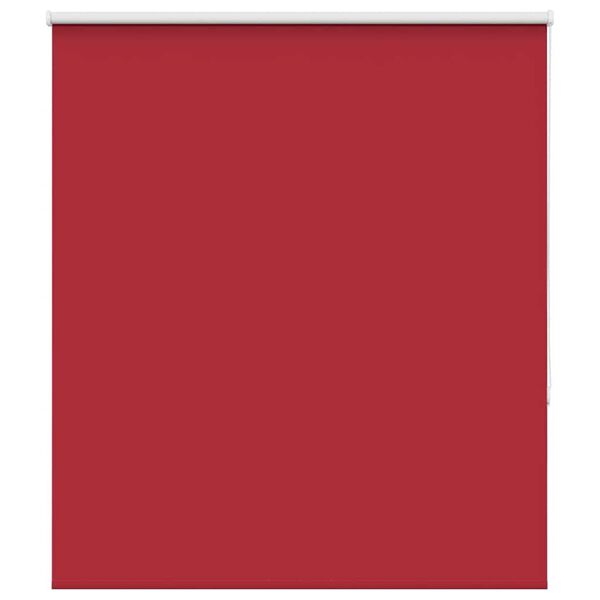 vidaXL Estor Enrollable Opaco Rojo 140x150 cm Tela Ancho 136,6 cm