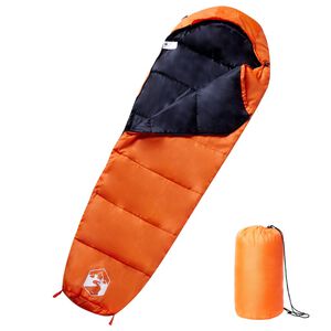 vidaXL Saco de dormir tipo momia de camping para adultos 3 estaciones