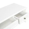 vidaXL Mueble para TV de madera blanco 100x35x35 cm