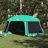 vidaXL Carpa para piscina con desmontables y paredes verde 618x532 cm