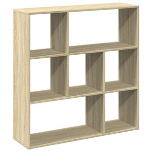 vidaXL Librer&iacute;a divisor madera ingenier&iacute;a roble Sonoma 102x29x103,5 cm