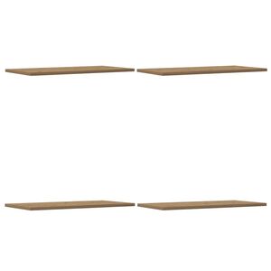 vidaXL Estantes pared 4 ud madera ingenier&iacute;a roble artisan 60x30x1,5cm