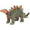 vidaXL Dinosaurio Stegosaurus de peluche de pie verde y naranja XXL