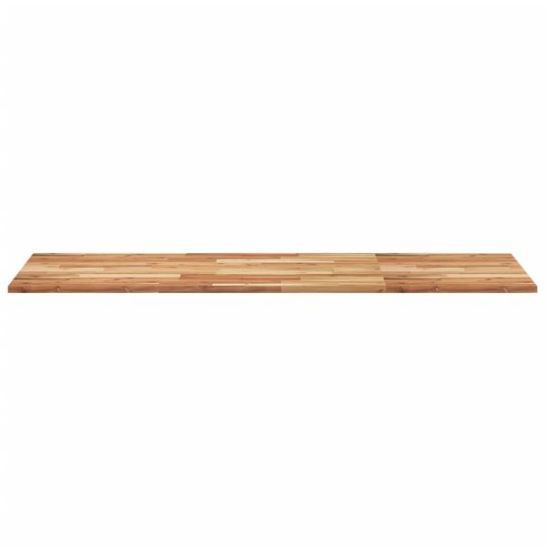 vidaXL Encimera tocador ba&ntilde;o madera acacia acabado aceite 120x60x2 cm