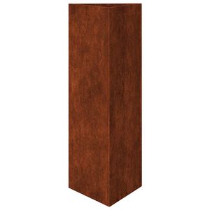 vidaXL Jardinera de acero corten 30x26x75 cm
