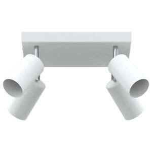 vidaXL Foco de techo con focos 26 x 26 x 16 cm Metal