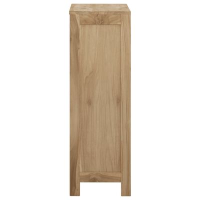 vidaXL Cómoda de madera maciza de teca 55x30x90 cm