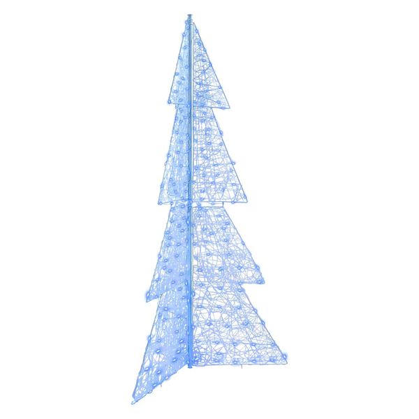 vidaXL &Aacute;rbol de Navidad con 240 LED Azul 180 cm Acr&iacute;lico