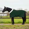 vidaXL Manta para Caballo Verde oscuro completo 155 cm Forro polar