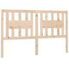 vidaXL Cabecero madera maciza de pino 141x4x100 cm