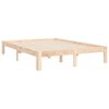 vidaXL Estructura de cama sin colch&oacute;n madera maciza de pino 140x190 cm