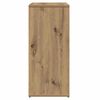 vidaXL Aparador 2 pcs Roble artesanal 60 x 31 x 70 cm