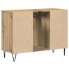vidaXL Gabinete de Baño con estante Roble artesanal 80 x 33 x 60 cm