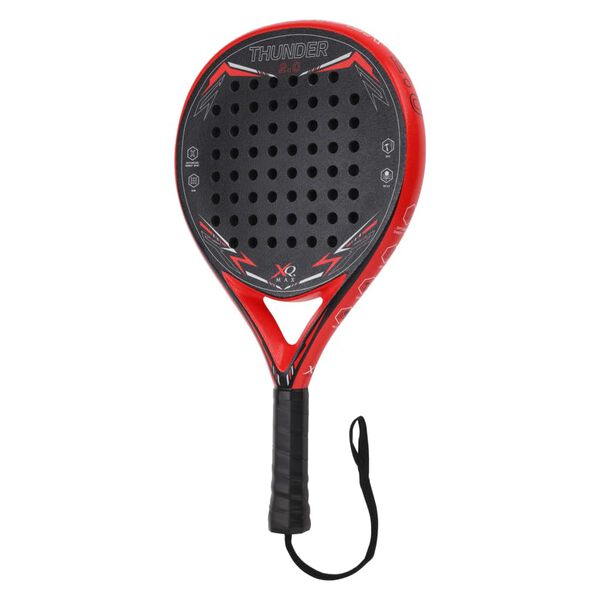 XQ Max Pala de p&aacute;del Thunder rojo y negro