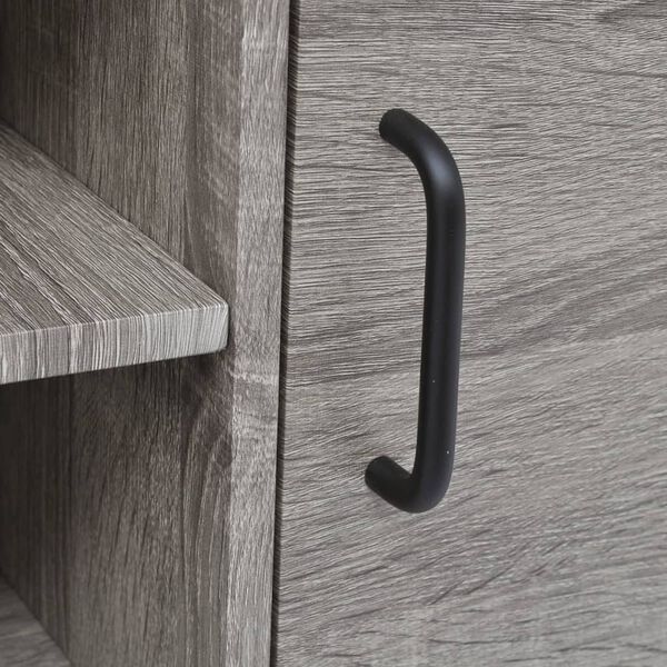 vidaXL Mueble para TV gris 120x40x45 cm