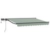 vidaXL Armaz&oacute;n de toldo manual con LEDs 3,5 x 2,5 m