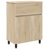 vidaXL Unidad de tocador de ba&ntilde;o Roble Sonoma 60 x 35 x 80 cm