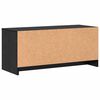 vidaXL Conjunto de mueble de TV Roble Negro 90 x 35 x 40 cm