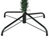 vidaXL Árbol de Navidad artificial con bisagras y nieve flocada 150 cm