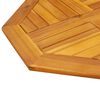 vidaXL Tablero de mesa octogonal madera maciza de acacia 60x60x2 cm